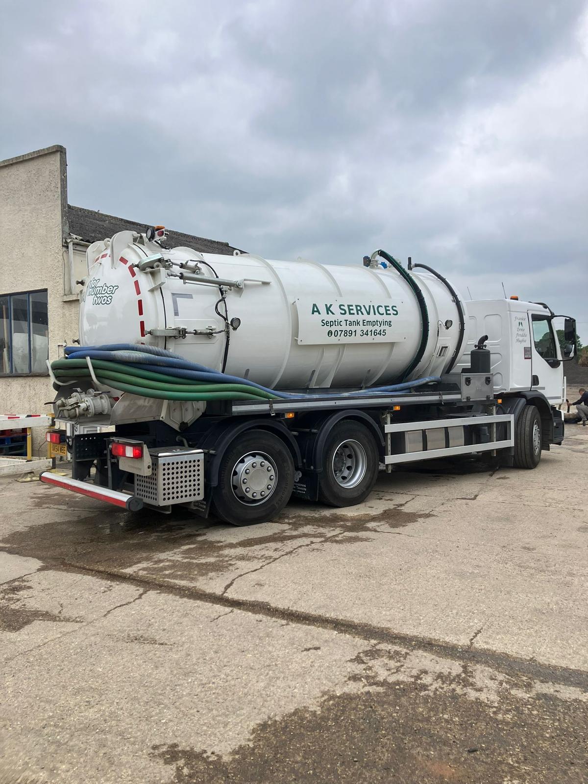 AK Services tanker ready for work
