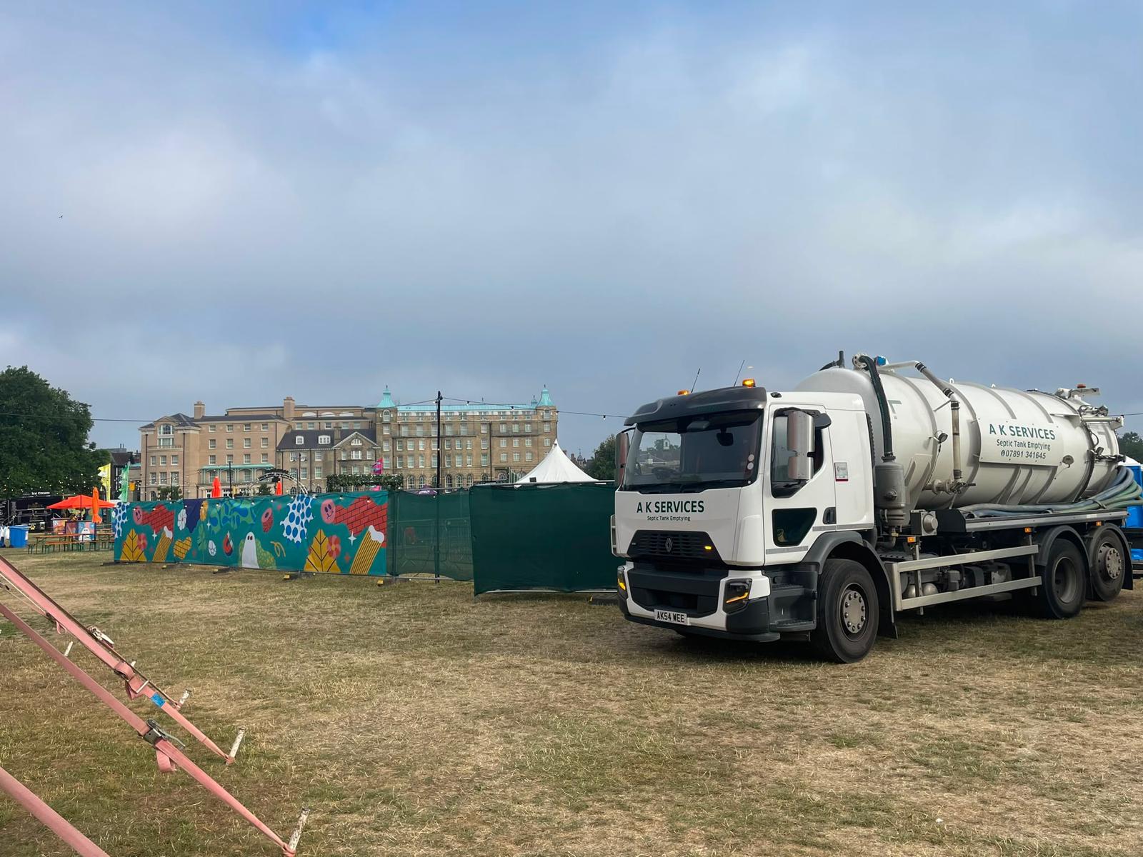 AK Services tanker on site